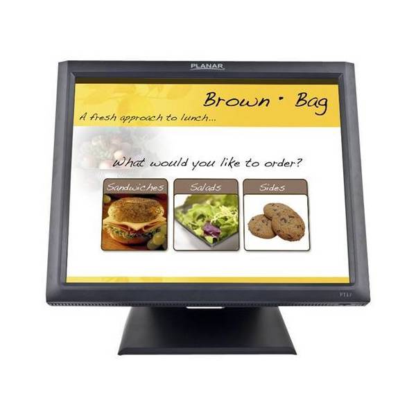 Planar PT1745R 17in. 1000:1 5ms USB Touchscreen LCD Monitor, w/Speakers (Blk) 997-5969-00